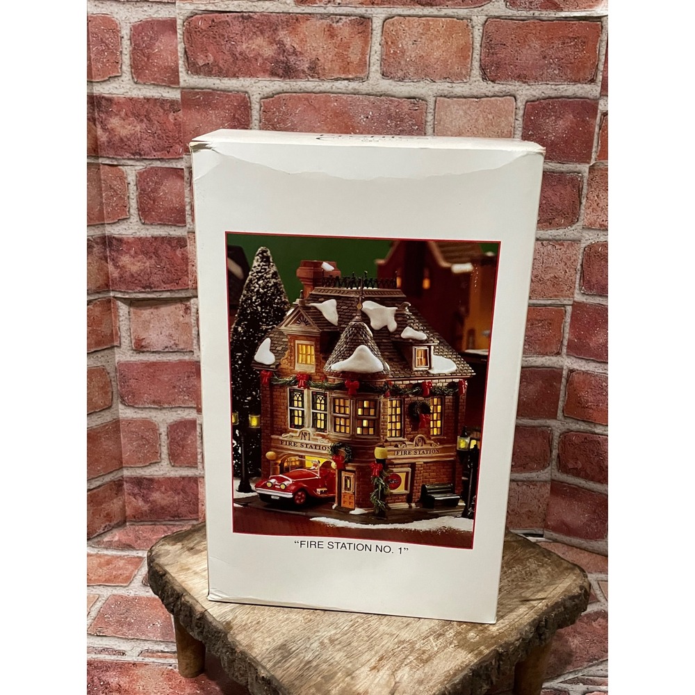 Dept 56 Main Street Memories Fire Station No 1 State Farm 65th Anniversary